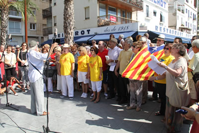 Cants a l'acte institucional de la Diada a VNG