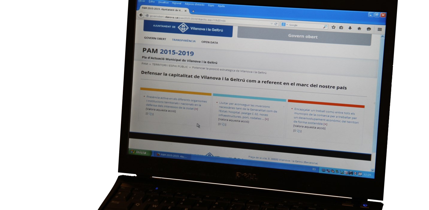 Les opinions i propostes sobre el PAM es poden fer online